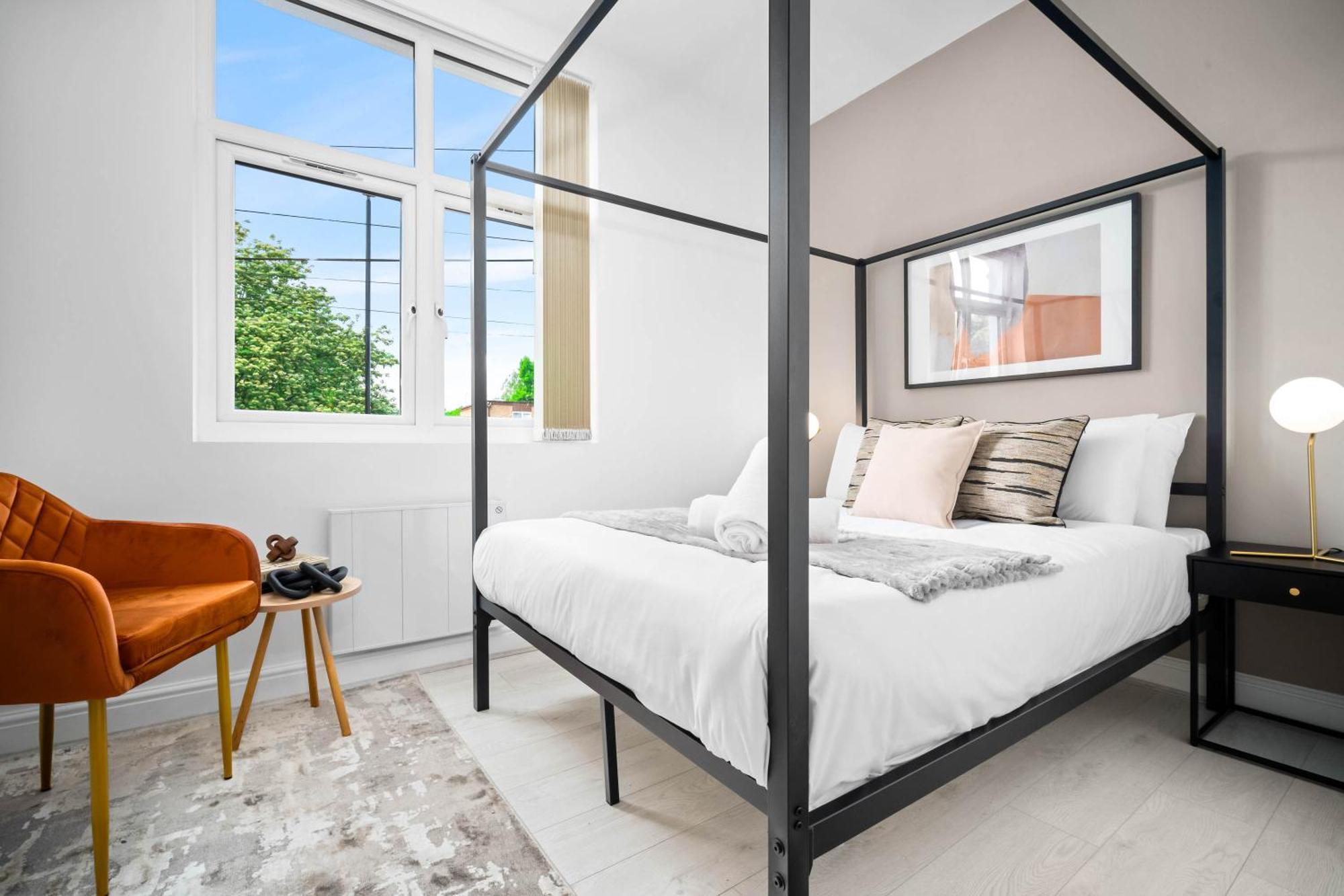 Luxury Apartment - Wifi - Smart Tv - Near City Centre - 2Mr Birmingham Rum bild