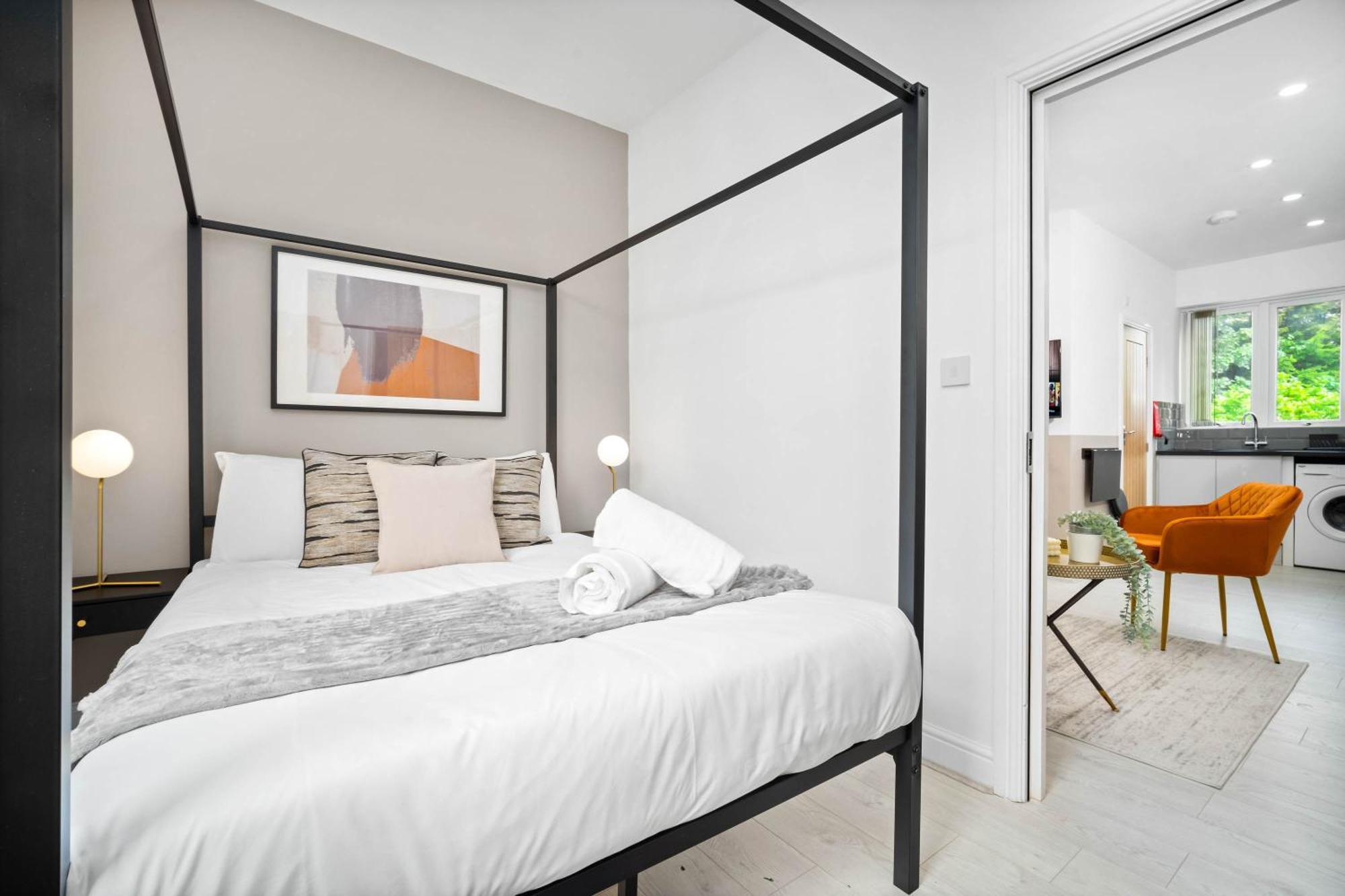 Luxury Apartment - Wifi - Smart Tv - Near City Centre - 2Mr Birmingham Rum bild